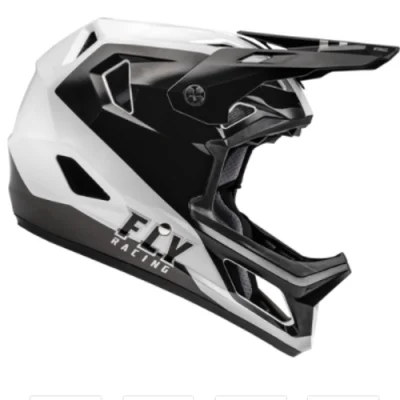 RAYCE HELMET WHITE BLACK - Imagen 2