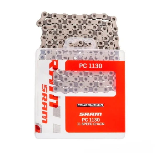 CADENA SRAM PC-1130 11V 114 LINKS PLATA - Imagen 2