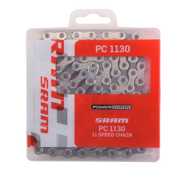 CADENA SRAM PC-1130 11V 114 LINKS PLATA