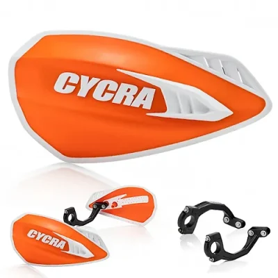 CYCRA CYCLONE HANDGUARD NARANJA/BLANCO - Imagen 2