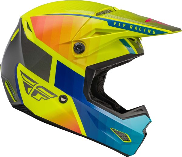 KINETIC DRIFT  BLUE/HI-VIS YELLOW/CHARCOAL - Imagen 2