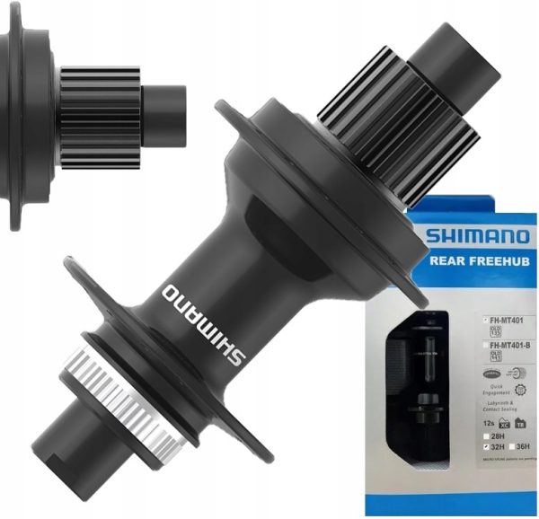 MAZA TRASERA SHIMANO FH-MT410 12V CENTER LOCK12X142MM - Imagen 2