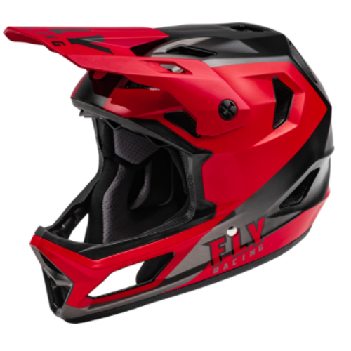 RAYCE HELMET RED BLACK
