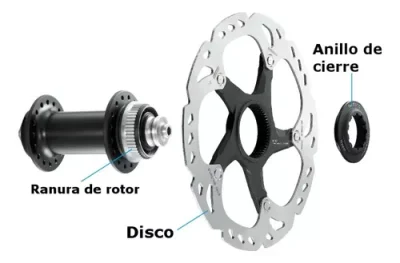 DISCO DE FRENO SHIMANO SM-RT10 CENTERLOCK 180MM - Imagen 3