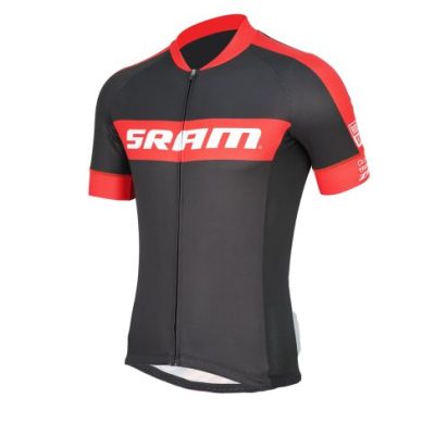 TRICOTA SRAM RUTA  NEGRO Y ROJO - Imagen 2