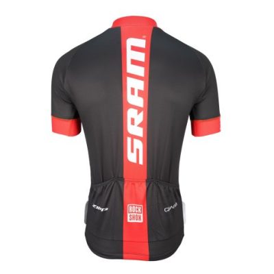 TRICOTA SRAM RUTA  NEGRO Y ROJO - Imagen 3