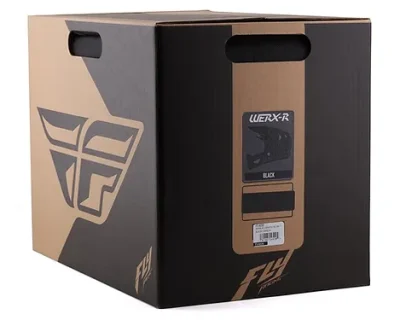 CASCO FLY RACING CARBONO WERX-R BLACK - Imagen 4