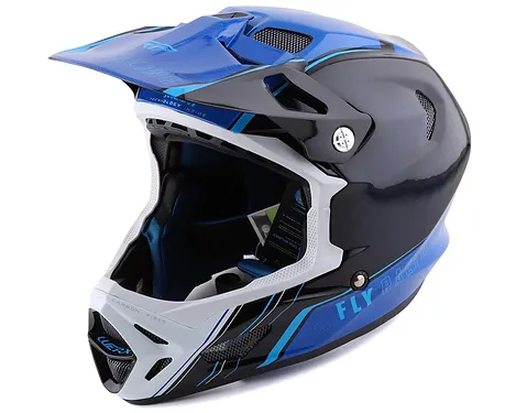 CASCO FLY RACING CARBONO WERX-R BLUE
