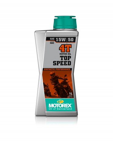 ACEITE MOTOREX 4T TOP SPEED 15/50 SINTETICO