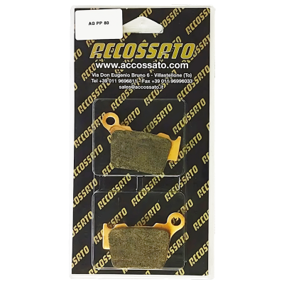 PASTILLA DE FRENO TRASERO ACCOSSATO RACING SINTERIZADA
