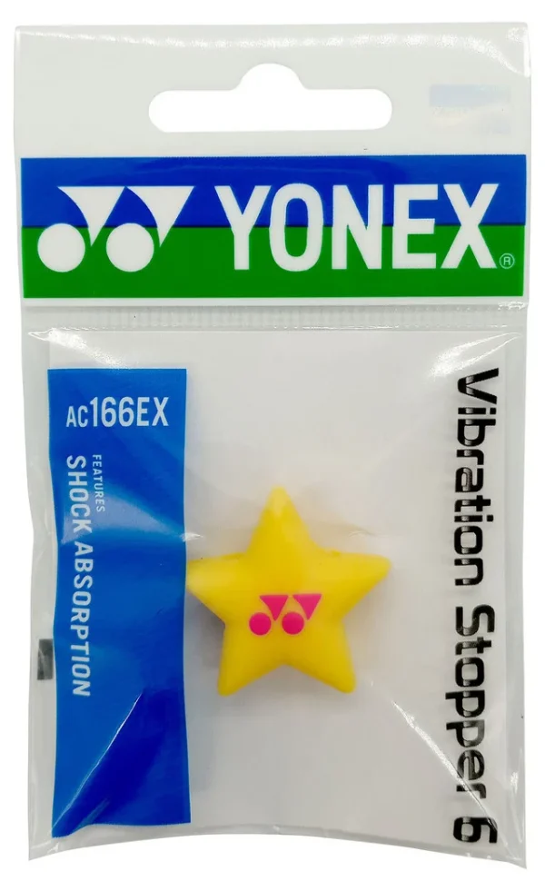 YONEX VIBRATION STOPPER 6 YELLOW/PINK - Imagen 2
