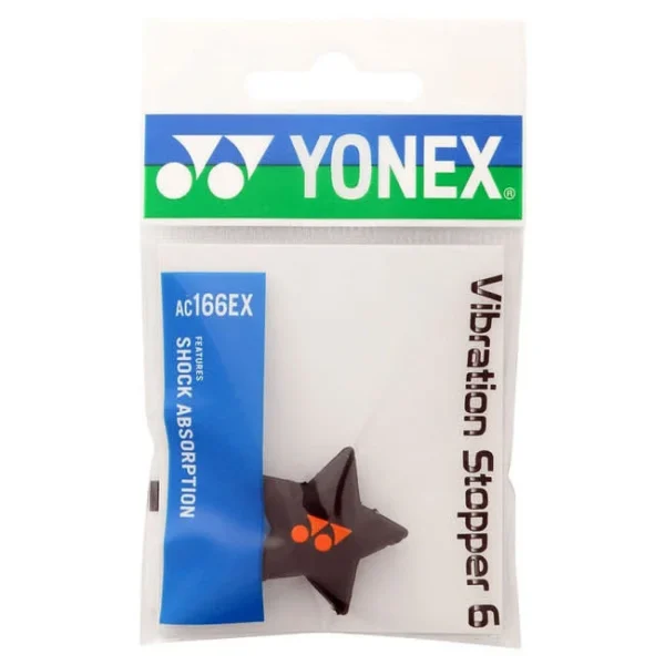 YONEX VIBRATION STOPPER 6 BLACK/ORANGE - Imagen 2