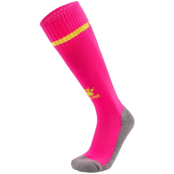 Medias Largas de Fútbol Niños Rosa Neon Kelme