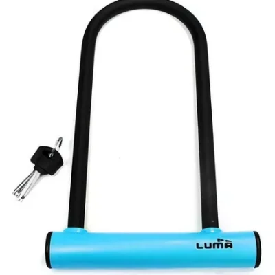 CANDADO U-LOCK LUMA ENDURO AZUL KIT 35HU BRACKET
