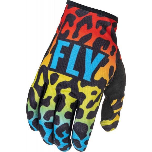 GUANTES FLY RACING EXOTIC RED/YELLOW/BLUE