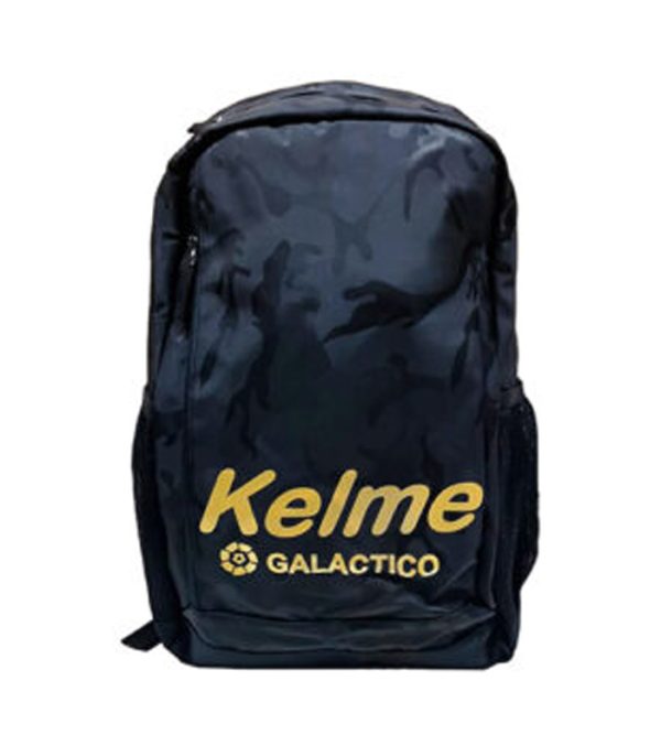 MOCHILA KELME GALACTICO NEGRO/DORADO