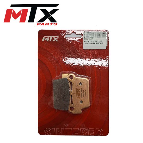 PASTILLAS DE FRENO TRASERA MTX SUZUKI/YAMAHA/KAWASAKI