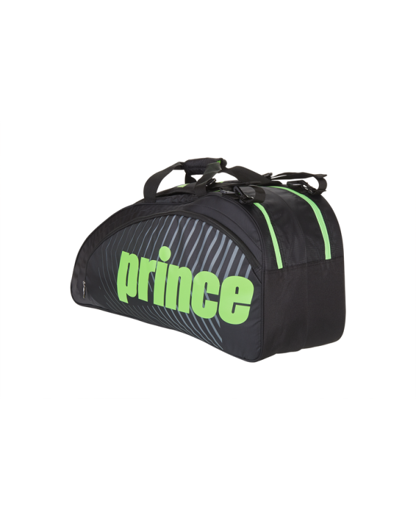 BOLSO PRINCE TOUR FUTURE NEGRO/VERDE - Imagen 2
