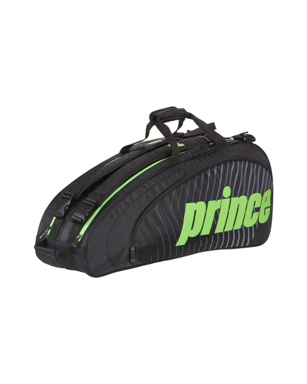 BOLSO PRINCE TOUR FUTURE NEGRO/VERDE - Imagen 3