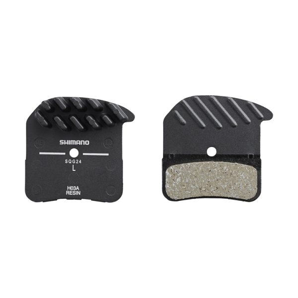 PASTILLA DE FRENO DE RESINA CON DISIPADOR SHIMANO H03A-RF
