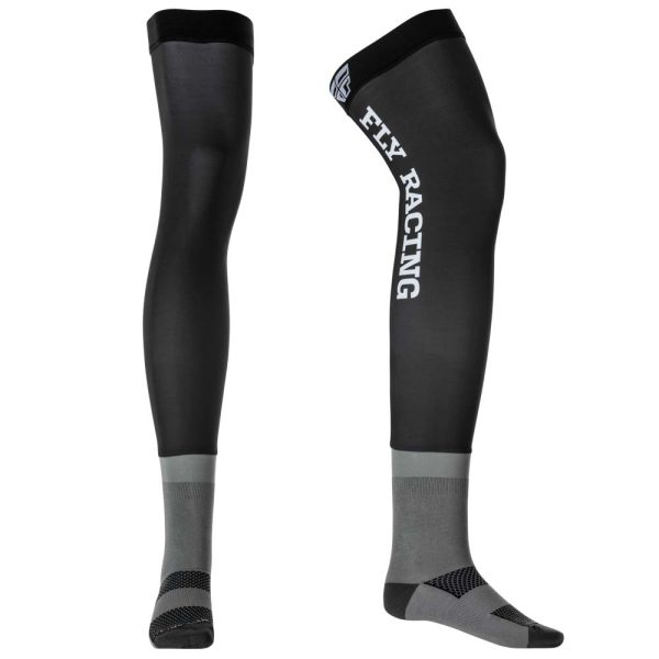CALCETAS LARGA MOTO GRIS
