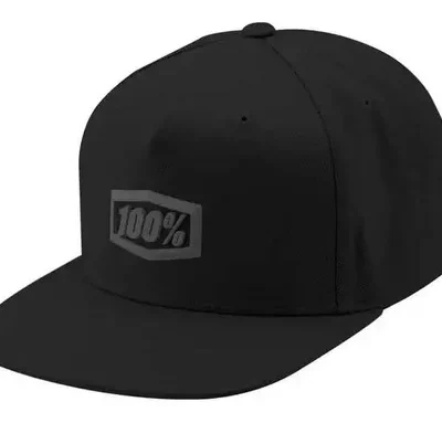 GORRA 100 PERCENT ENTERPRISE SNAPBACK BLACK/CHARCOAL