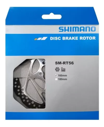DISCO DE FRENO SHIMANO 6 PERNOS SM-RT56 160MM - Imagen 2