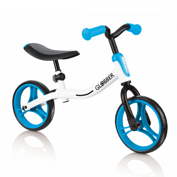 BICICLETA GLOBBER NIÑO BLANCO/AZUL