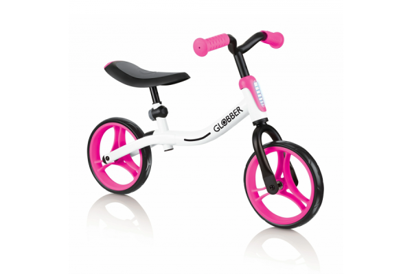 BIICICLETA NIÑA GLOBBER BLANCO/ROSA