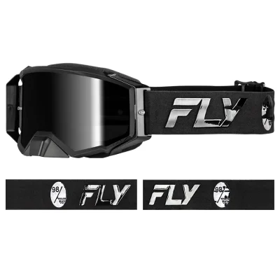 ANTIPARRAS FLY RACING ZONE PRO BLACK/SILVER