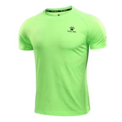 POLERA KELME SLIM-FIT AMARILLO NEON