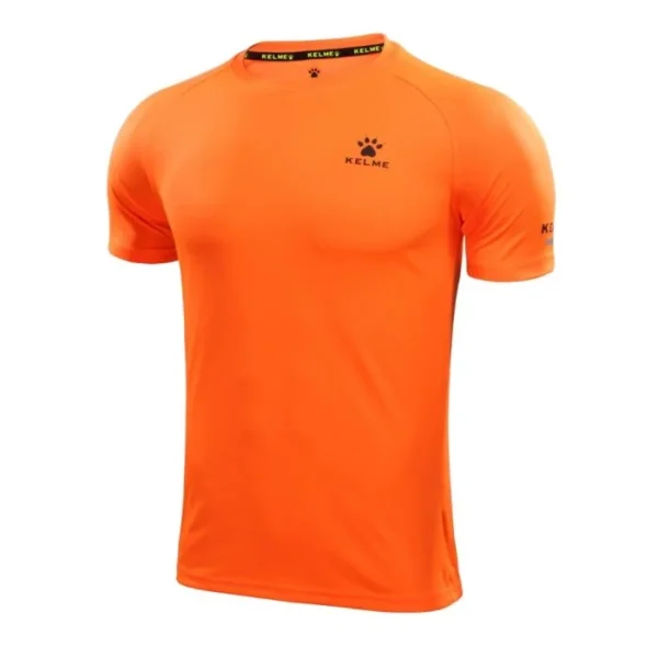 POLERA KELME SLIM-FIT NARANJA NEON