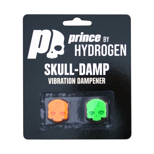 ANTIVIBRADOR CALAVERA PRINCE NARANJA/VERDE