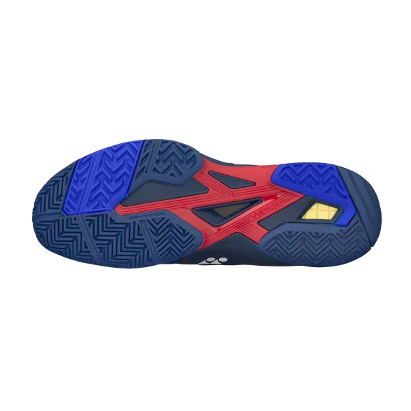 ZAPATILLA TENIS  SONICAGE 2 ALL COURT AZUL/ROJO WIDE - Imagen 2