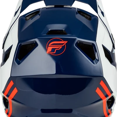 2025 RAYCE BICYCLE HELMET RED/WHITE/BLUE - Imagen 2