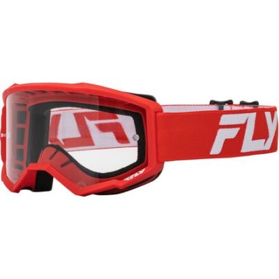 ANTIPARRAS FLY RACING FOCUS RED ADULT