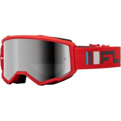 2025 ZONE GOGGLE RED/CHARCOAL