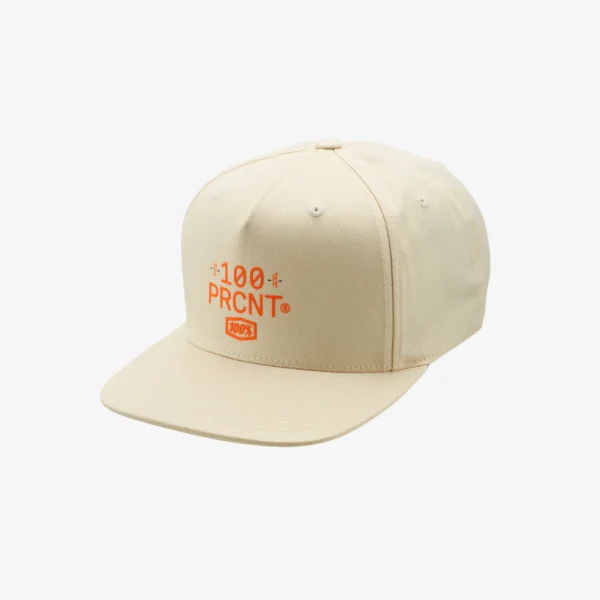 GORRA 100 PERCENT PRCNT CREAM