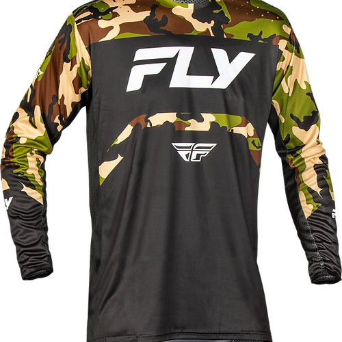 RAYCE BICYCLE JERSEY BLACK CAMO
