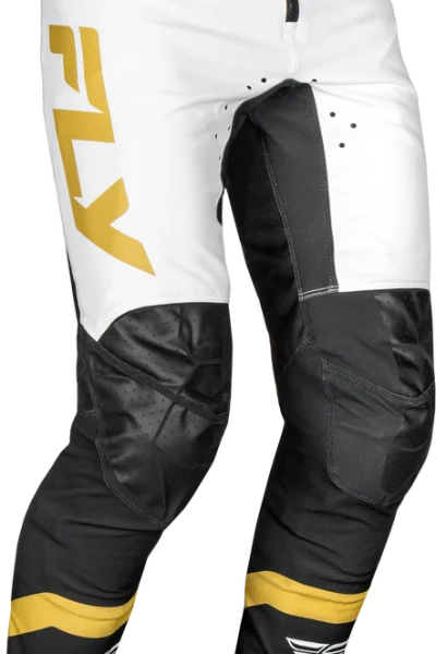 RAYCE BICYCLE PANTS WHITE/BLACK/GOLD