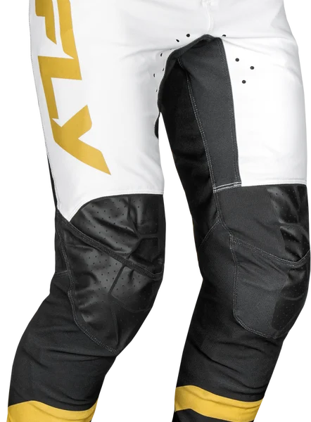 RAYCE BICYCLE PANTS WHITE/BLACK/GOLD