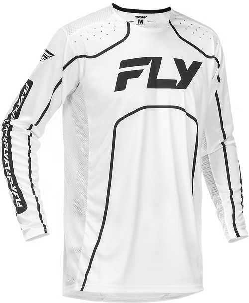 RAYCE BICYCLE JERSEY WHITE/BLACK