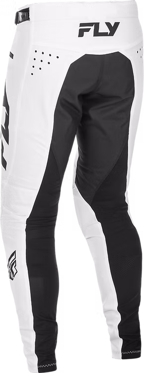 RAYCE BICYCLE PANTS WHITE/BLACK - Imagen 4