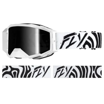 ANTIPARRAS FLY RACING ZONE ELITE WHITE/BLACK