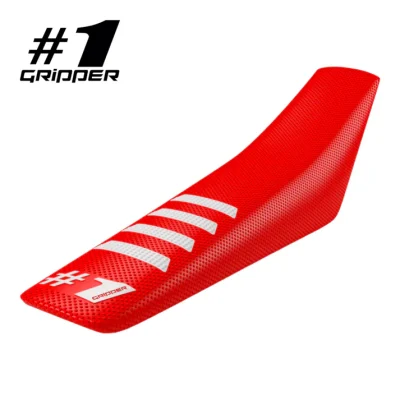 FUNDA DE ASIENTO ONE GRIPPER RIBBED ROJA