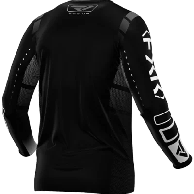 JERSEY FXR PODIUM BLACK/WHITE - Imagen 2