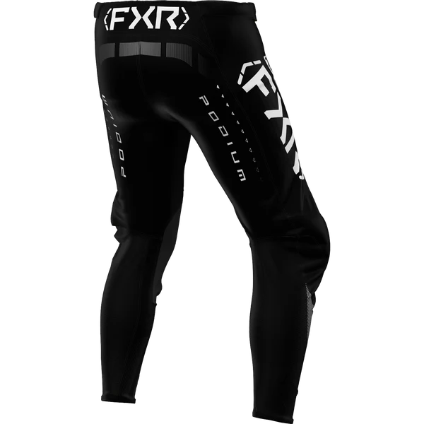 PANTALÓN FXR PODIUM BLACK/WHITE - Imagen 2