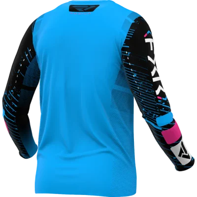 JERSEY FXR PODIUM CYAN/BLACK/PINK - Imagen 2
