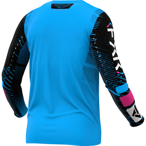 JERSEY FXR PODIUM CYAN/BLACK/PINK - Imagen 2