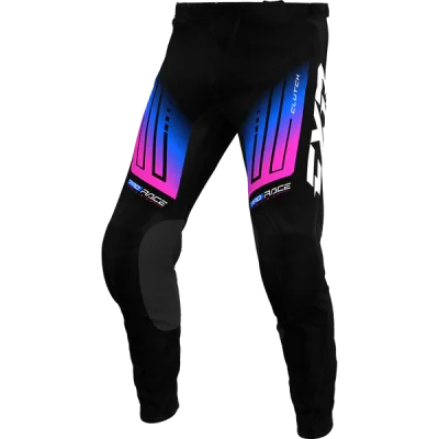 PANTALÓN FXR CLUTCH BLACK/BLUE/PINK